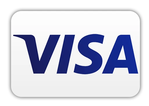 Wir akzeptieren Zahlungen per VISA