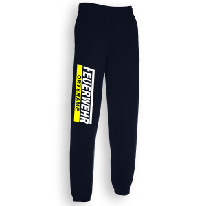 Jogginghose unisex (M+W) | Feuerwehr mit Ortsname im Balken