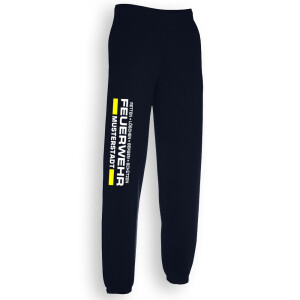 Jogginghose unisex (M+W) | Feuerwehr mit Ortsname +...