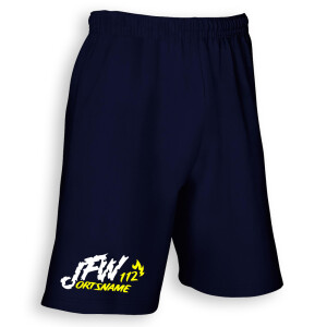 Shorts unisex (M+W) | Jugendfeuerwehr JFW Notrufnummer...