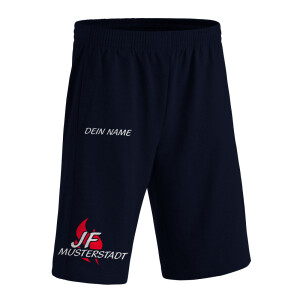 Shorts unisex (M+W) | Jugendfeuerwehr JF Flamme mit Ortsname