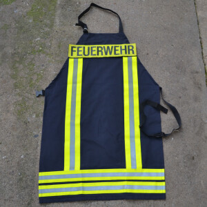 UNIKAT Grillschürze aus gebrauchter Feuerwehrjacke