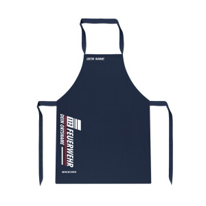 Grillschürze | Feuerwehr mit Ortsname, Notrufnummer...