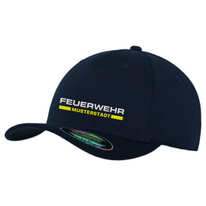 Flexfit Basecap | Feuerwehr mit Ortsname + ReLöBeSch