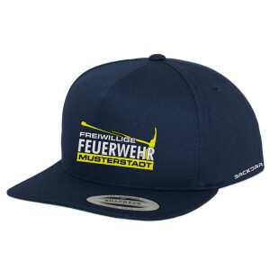 Flexfit Snapback | Freiwillige Feuerwehr mit Ortsname im...
