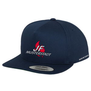 Flexfit Snapback | Jugendfeuerwehr JF Flamme mit Ortsname