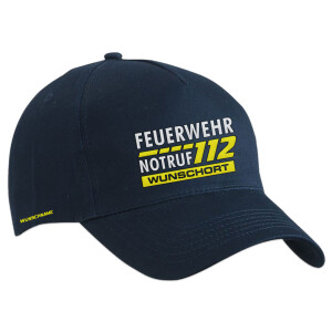 Basecap | Feuerwehr Notruf 112 mit Ortsname