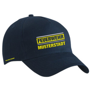Basecap | Feuerwehr mit Ortsname im Einsatzlook