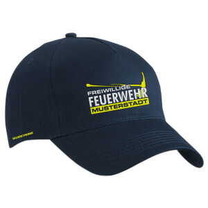 Basecap | Freiwillige Feuerwehr mit Ortsname im Balken + Axt