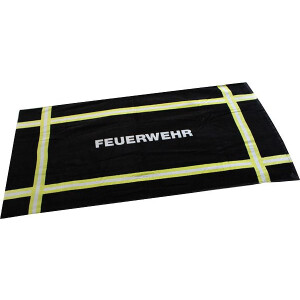 Premium Duschtuch Feuerwehr Hupf-Style