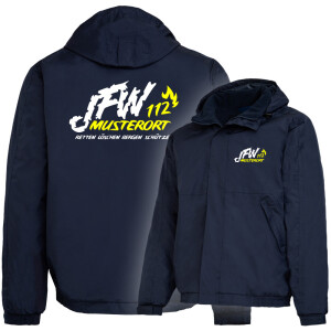 Outdoorjacke gefüttert, winddicht | Jugendfeuerwehr JFW...