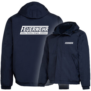 Outdoorjacke gefüttert, winddicht | Feuerwehr ReLöBeSch