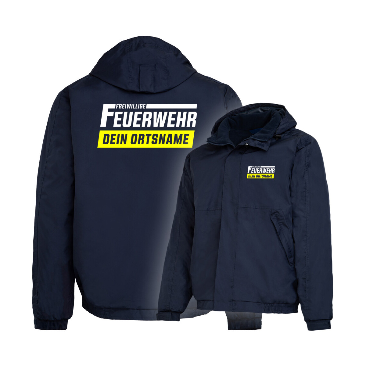 Outdoorjacke gefüttert, winddicht | Freiwillige...