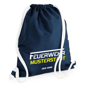 Turnbeutel | Gymbag | Feuerwehr mit Ortsname