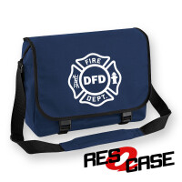 RESQCASE | Messenger-Tasche | Feuerwehr Fire Department Signet | BACKDRA