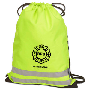 Reflective Turnbeutel | Gymbag | Feuerwehr Fire...