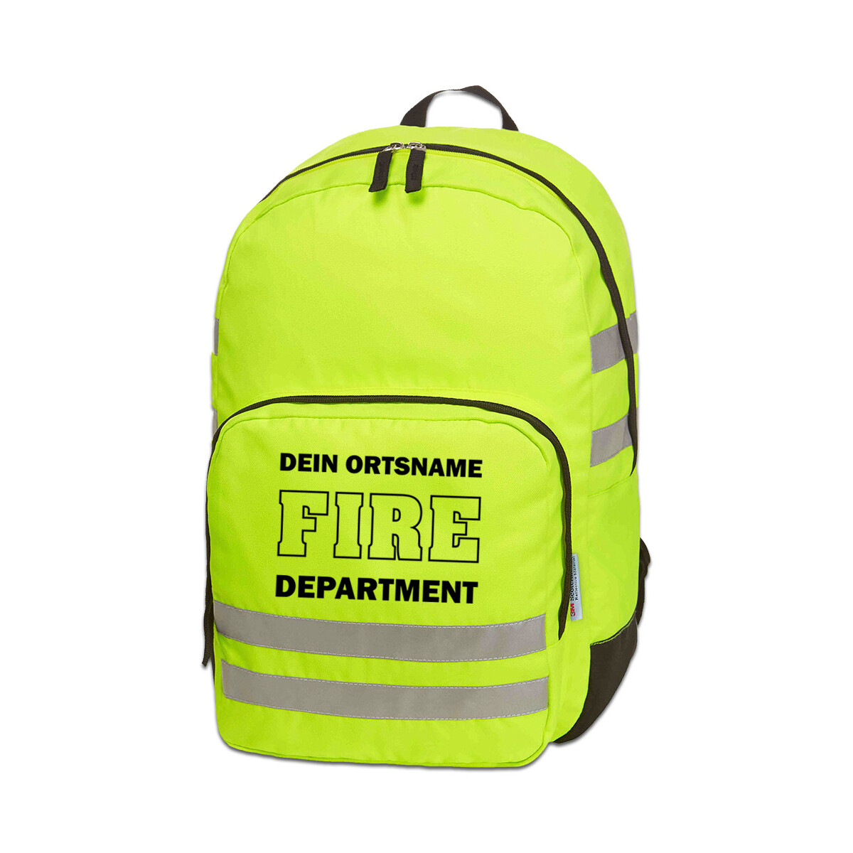 Reflective Rucksack | Feuerwehr mit Ortsname | BACKDRA