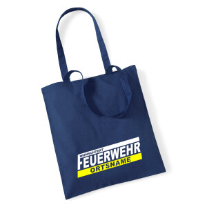 Einkaufstasche | Tragetasche | Feuerwehr mit Ortsname im...