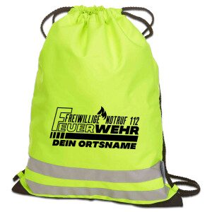 Reflective Turnbeutel | Gymbag | Freiwillige Feuerwehr...