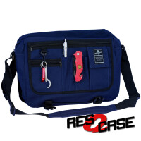 RESQCASE | Messenger-Tasche | Freiwillige Feuerwehr mit Ortsname Outline | BACKDRA