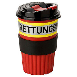 Mehrweg-Kaffeebecher 2go Rettungsdienst-Style | 100%...