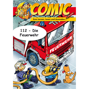 Comic 112 Die Feuerwehr  | Brandschutzerziehung | 20 Seiten | BACKDRA