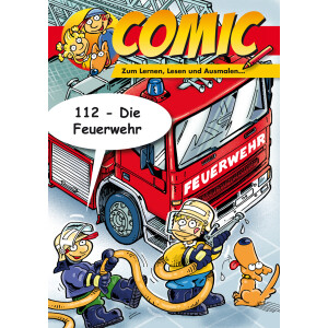 Comic 112 Die Feuerwehr | Brandschutzerziehung | 20 Seiten