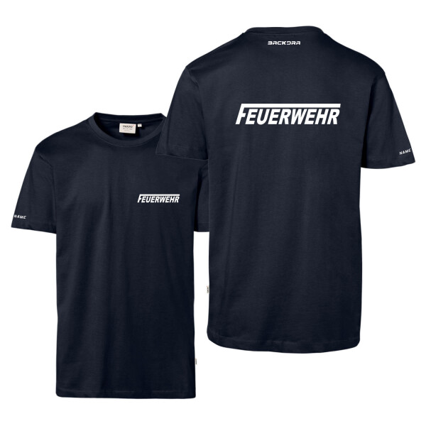 T-Shirt Männer | HAKRO 292 | Feuerwehr "fit for work"