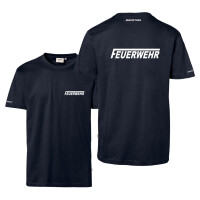 T-Shirt Männer | HAKRO 292 | Feuerwehr "fit for work" | BACKDRA