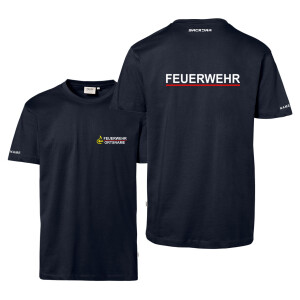 T-Shirt Männer | HAKRO 292 | Feuerwehremblem...