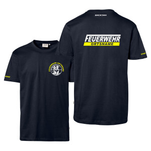 T-Shirt Männer | HAKRO 292 | Feuerwehrsignet mit...