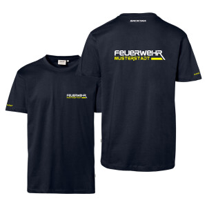 T-Shirt Männer | HAKRO 292 | Feuerwehr mit Ortsname - Future Style