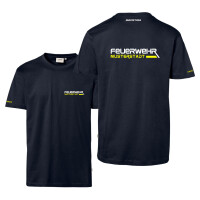 T-Shirt Männer | HAKRO 292 | Feuerwehr mit Ortsname - Future Style | BACKDRA