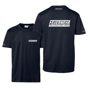 T-Shirt Männer | HAKRO 292 | Feuerwehr "ReLöBeSch" | BACKDRA