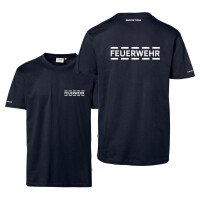 T-Shirt Männer | HAKRO 292 | Feuerwehr Stripes | BACKDRA