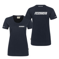 T-Shirt Frauen | HAKRO 127 | Feuerwehr "fit for work" | BACKDRA