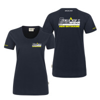T-Shirt Frauen | HAKRO 127 | Freiwillige Feuerwehr mit Ortsname Outline