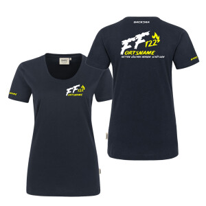T-Shirt Frauen | HAKRO 127 | Feuerwehr Österreich...