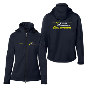 Softshelljacke Frauen | HAKRO 248 | First Responder mit...