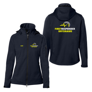 Softshelljacke Frauen | HAKRO 248 | First Responder mit...