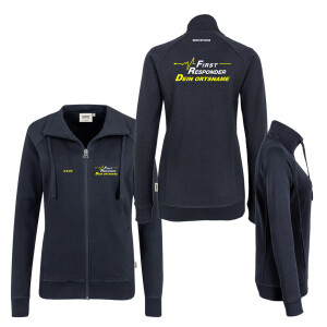 Sweatjacke Frauen | HAKRO 406 | First Responder mit...