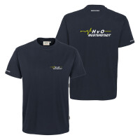 T-Shirt Männer Mikralinar | HAKRO 281 | HvO mit Ortsname und EKG-Linie | BACKDRA