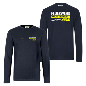 Langarmshirt Männer Mikralinar | HAKRO 279 | Feuerwehr...