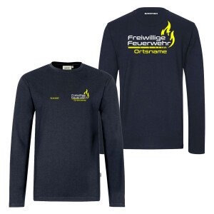 Langarmshirt Männer Mikralinar | HAKRO 279 | Feuerwehr...
