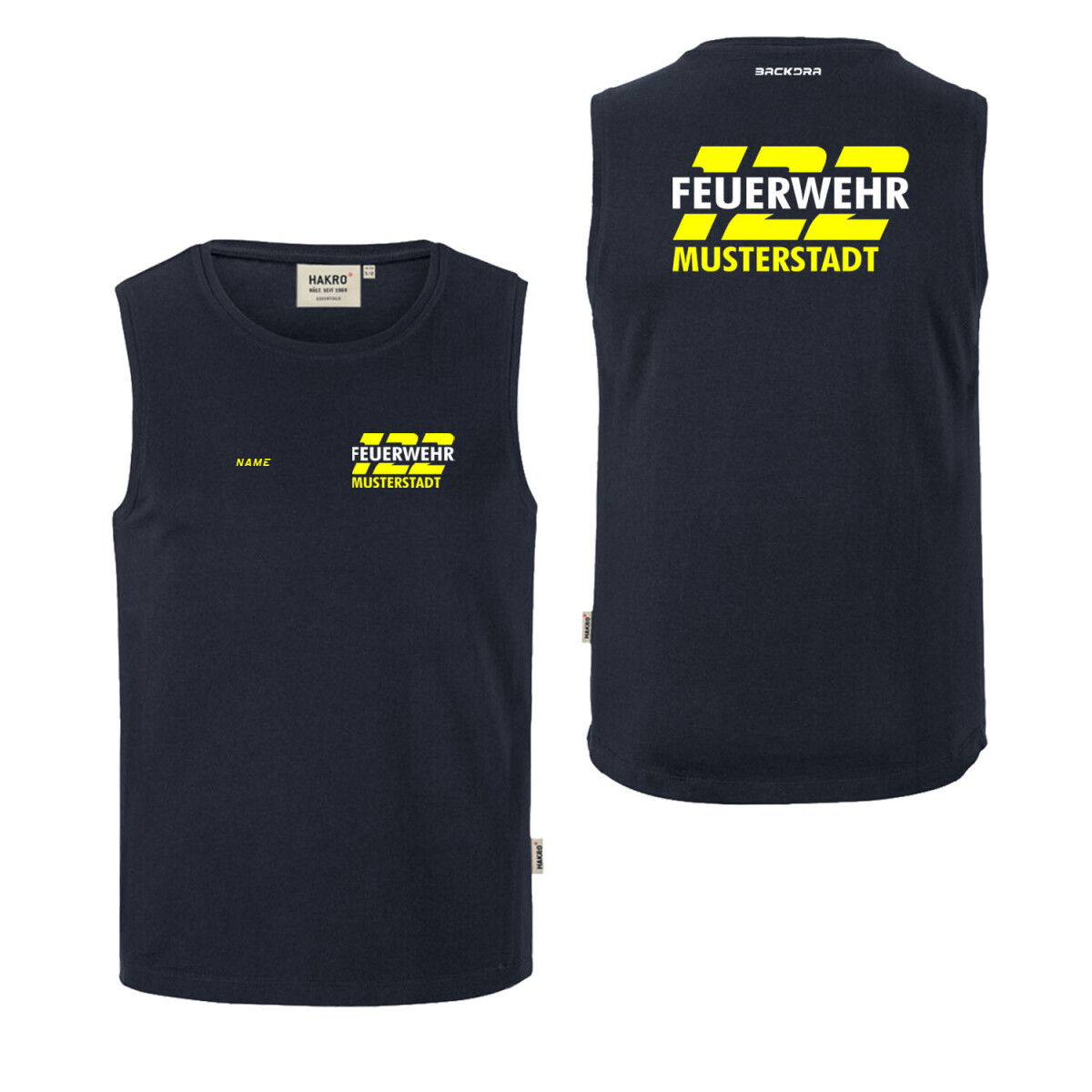 Tank Top Männer | HAKRO 259 | Feuerwehr...