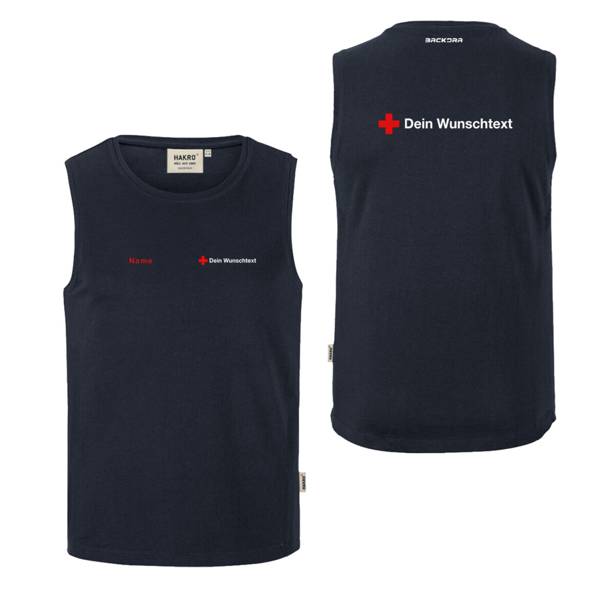 Tank Top Männer | HAKRO 259 | Rettungsdienst...