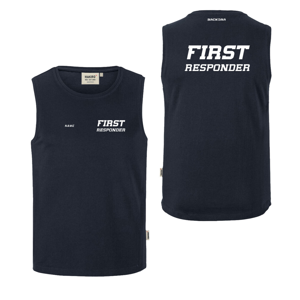 Tank Top Männer | HAKRO 259 | First Responder Basic...