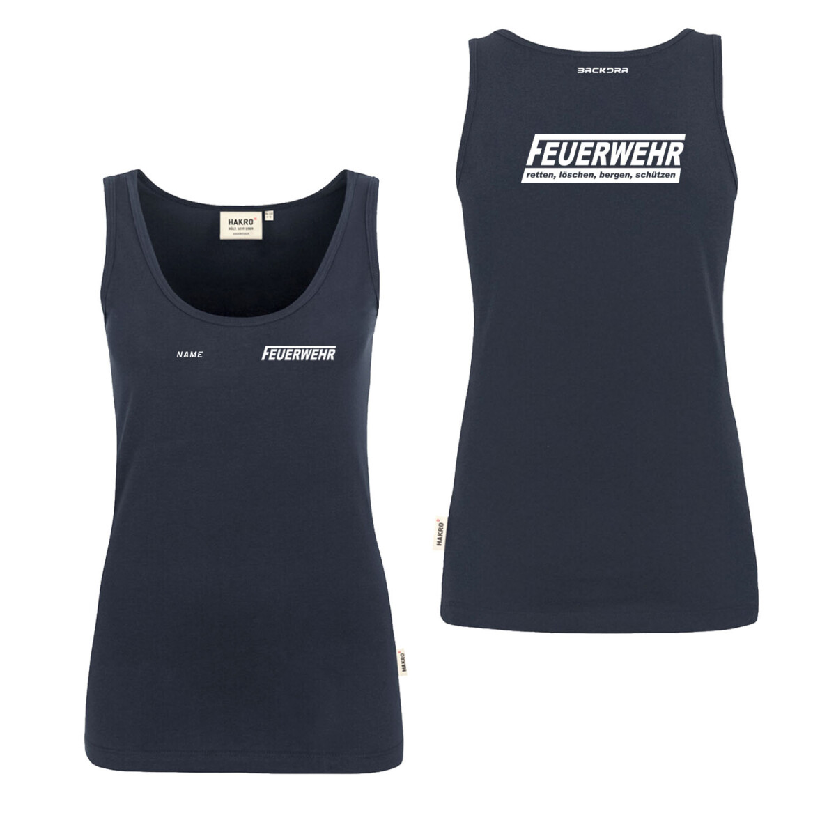 Tank Top Frauen | HAKRO 159 | Feuerwehr...