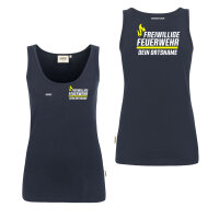 Tank Top Frauen | HAKRO 159 | Wunschtext Feuerwehr mit...