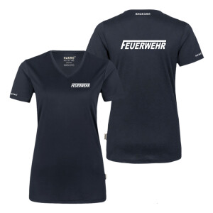 Funktions T-Shirt Frauen | HAKRO 187 | Feuerwehr fit for...